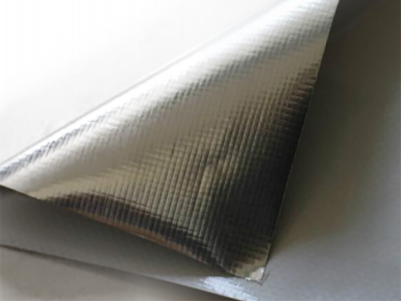 Aluminum-platinum woven bag